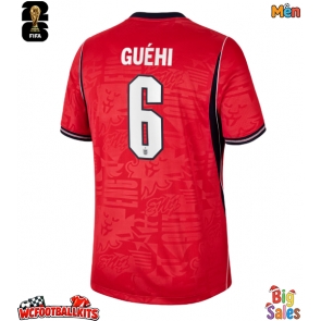 England Marc Guehi #6 Replica Away Stadium Shirt World Cup 2026 Short Sleeve